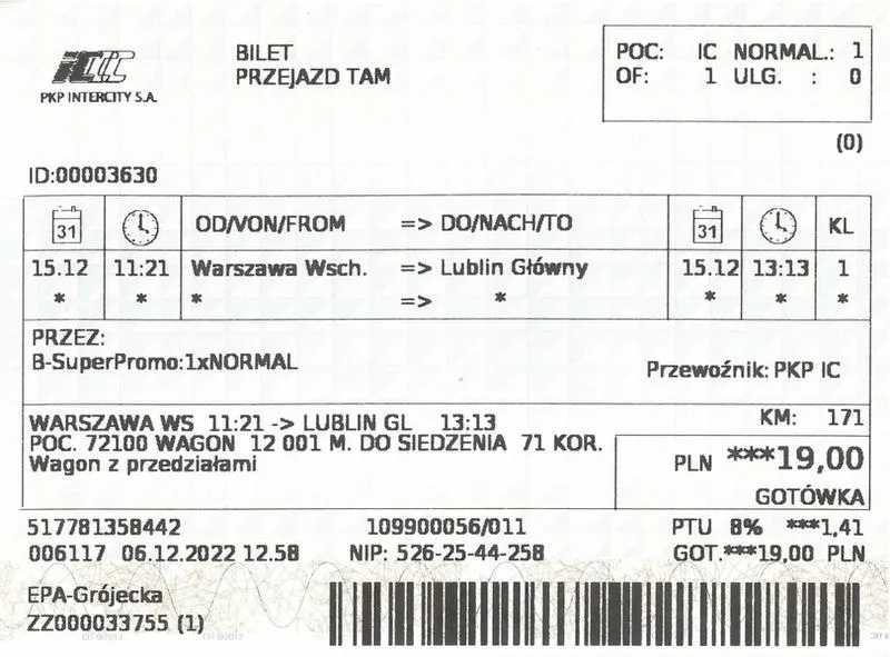 Jak łatwo przelożyć bilet PKP – praktyczny przewodnik krok po kroku
