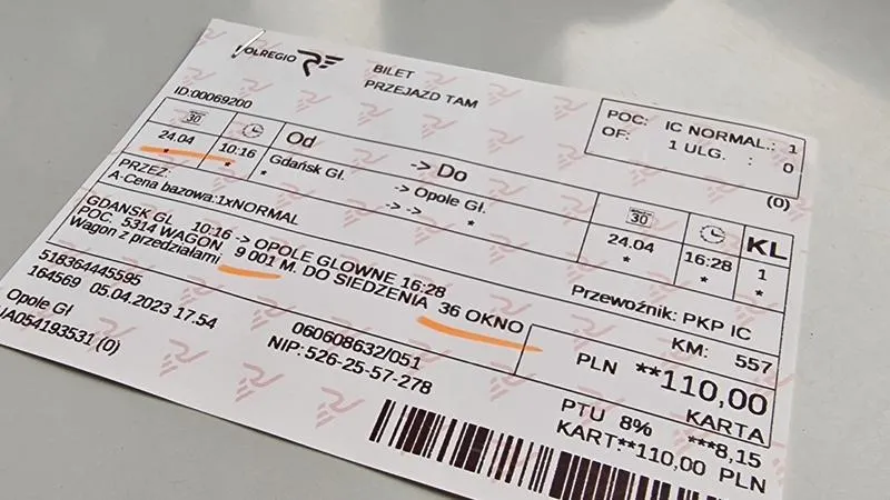 Jak skutecznie zwrócić niewykorzystany bilet PKP zakupiony przez internet?