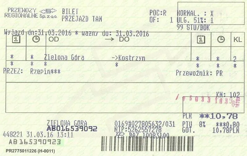 Jak w prosty sposób kupić bilet PKP Regio przez telefon?