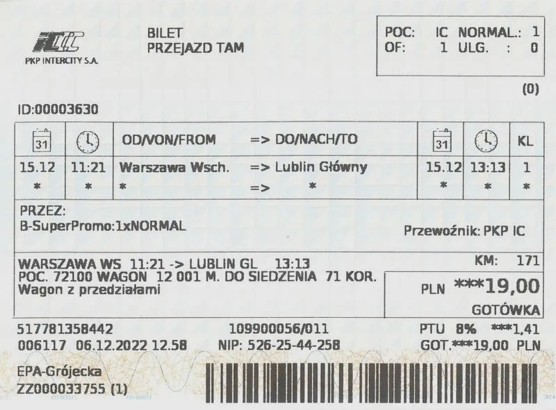 Jak w prosty sposób pobrać bilet PKP na telefon?