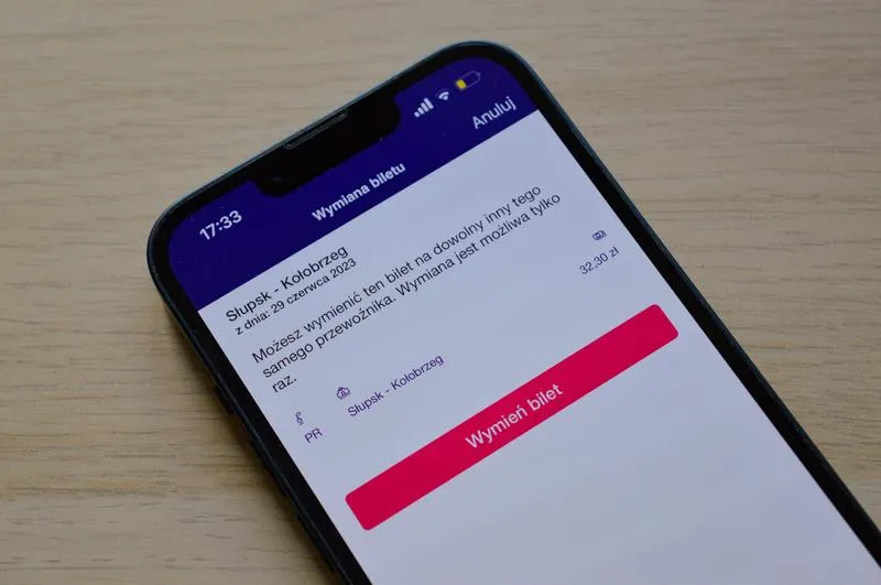 Anulowanie biletu PKP