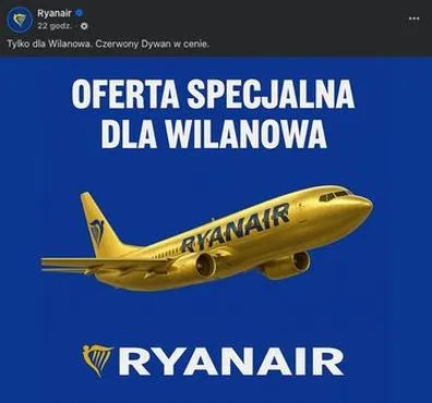 Bagaż podręczny w Ryanair