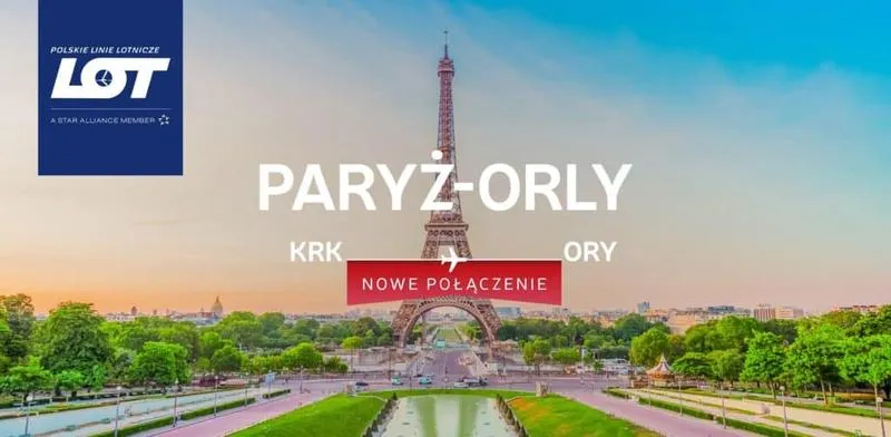 Czas lotu Paryż Kraków