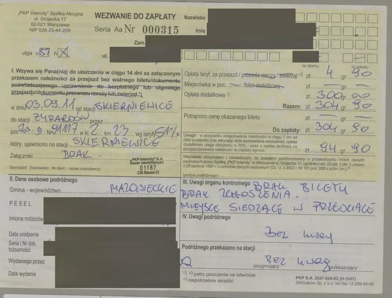 Dokumenty do odwołania mandatu