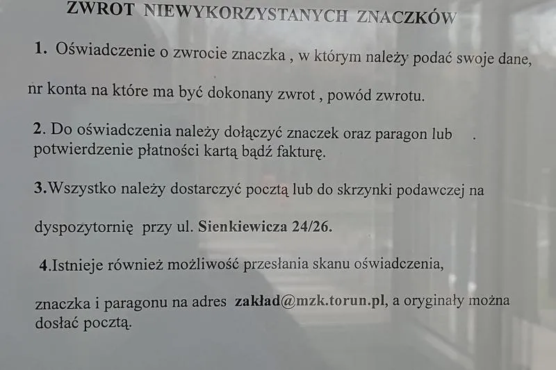 Jak zwrócić bilet PKP Intercity
