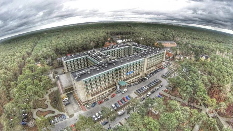 Podróż pociągiem do sanatorium