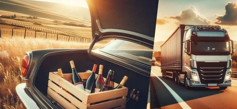 Przewóz alkoholu samolotem