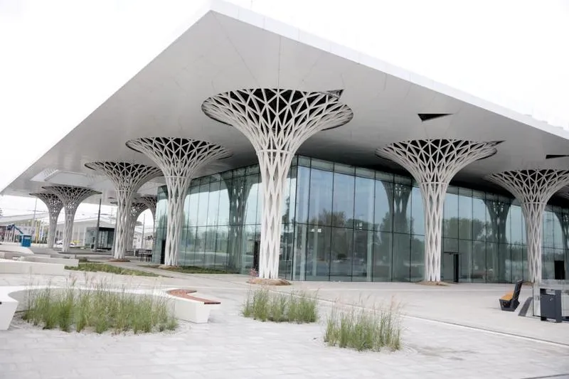 Rower i pieszo do dworca w Lublinie