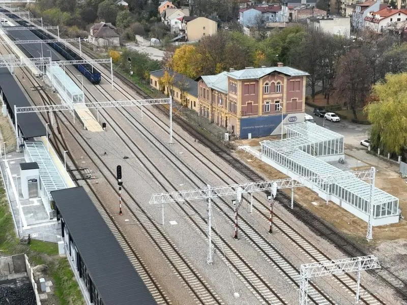 Sprawdzanie peronu PKP
