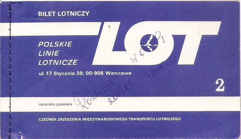 Zakup biletów lotniczych