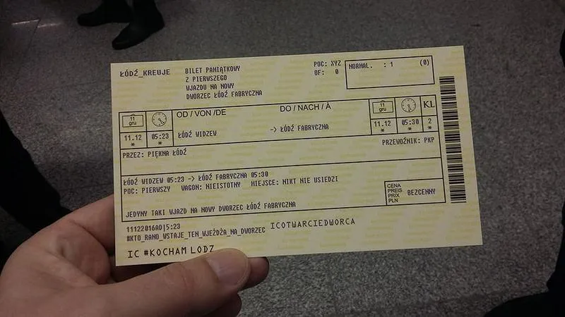 Zasady biletów międzynarodowych